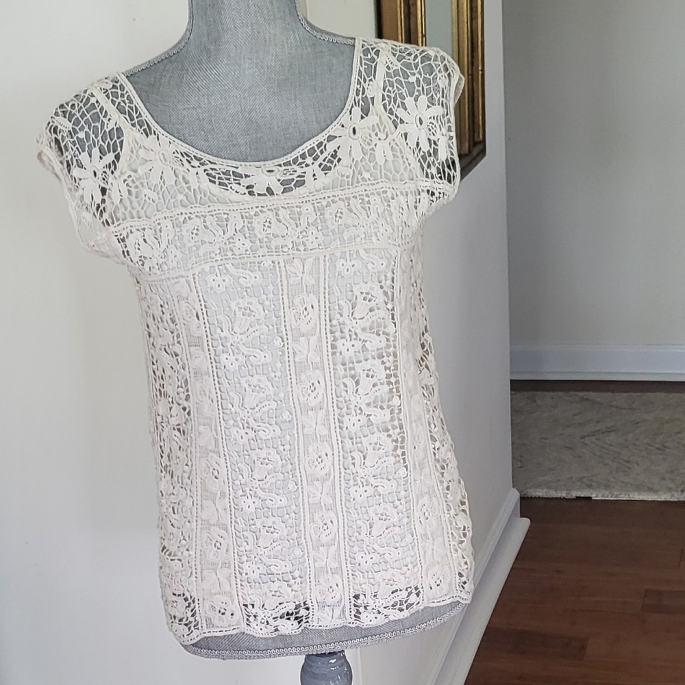 Cotton Croshade 2-piece Top